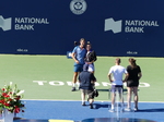 National Bank Open 2022 - Champion Simona Halep with her coach  