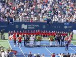 View of the Tennis Canada Organizing Committee ready for the Closing Ceremony of National Bank Open 2023 presented by Rogers