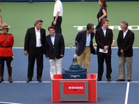 Closing ceremony, Rogers Cup Tennis 2009.