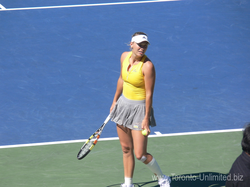 Caroline Wozniacki 12 August 2015 Rogers Cup