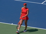 Elina Svitolina walking on Centre Court during Rogers Cup 2017 Final match against Caroline Wozniacki!