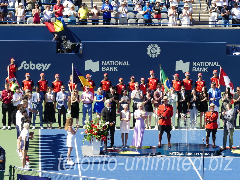 National Bank Open 2022 Toronto - Singles Final with Trophies presentation