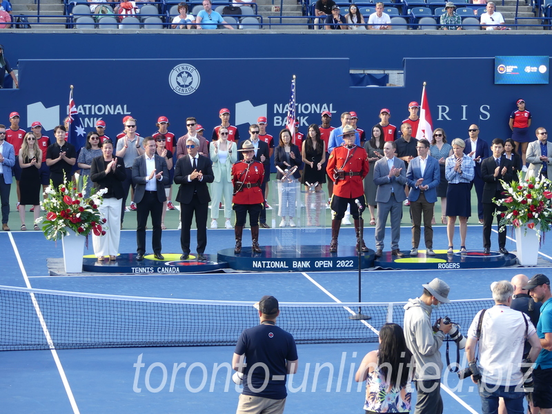 National Bank Open 2022 Toronto - Doubles Final - Closing Ceremony