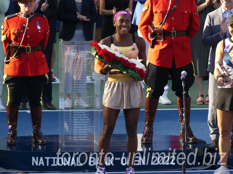 National Bank Open 2022 Toronto - Doubles Final - Closing Ceremony