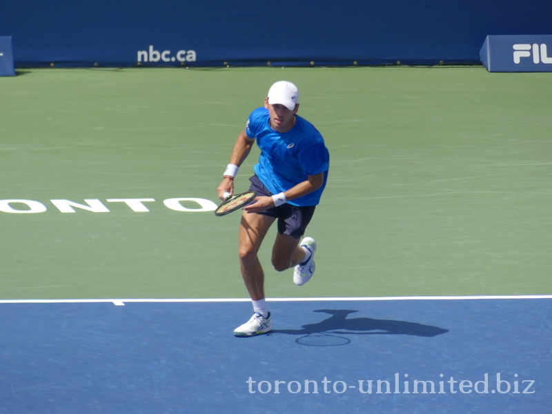 Alex DE MINAUR (AUS) on Centre Court 11 August 2023 National Bank Open