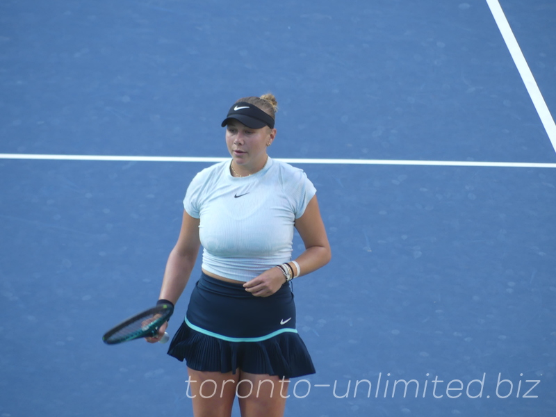 National Bank Open Toronto Singles Final August 12, 2024 - Amanda Anisimova