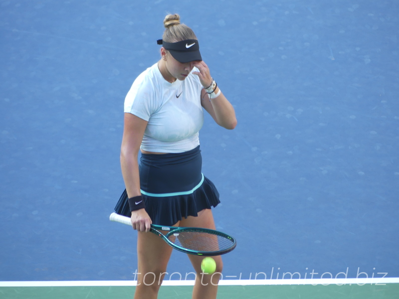 National Bank Open Toronto Singles Final August 12, 2024 - Amanda Anisimova