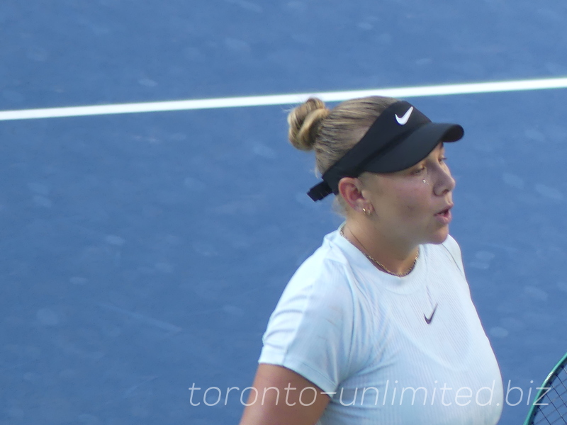 National Bank Open Toronto Singles Final August 12, 2024 - Amanda Anisimova