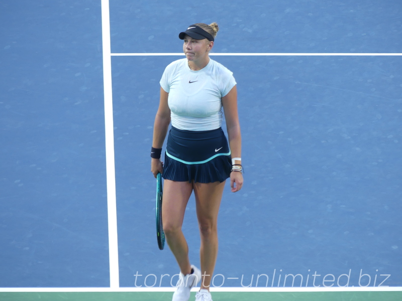 National Bank Open Toronto Finals August 12, 2024 - Amanda Anisimova