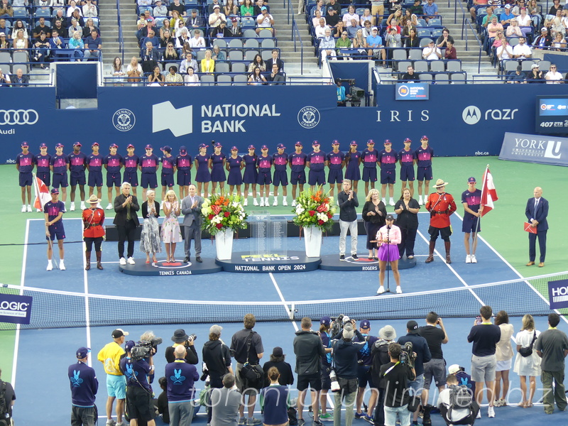 National Bank Open Toronto Singles Final August 12, 2024 - Victorious Jessica Pegula speaking