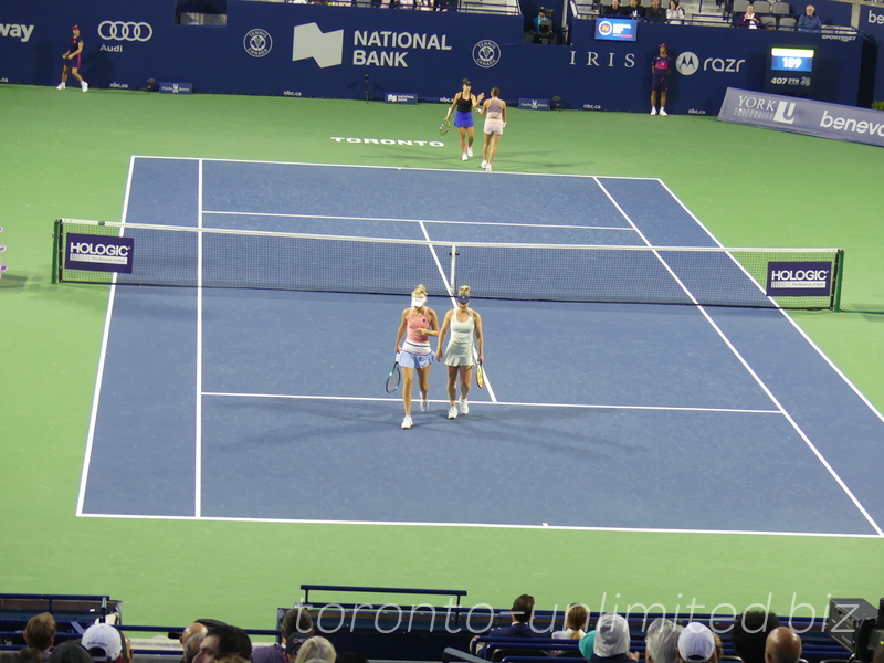 [1] Gabriela Dabrowski (CDN), Erin Routliffe (NZL) Vs. [3] Caroline Dolehide (USA), Desirae Krawczyk (USA) - National Bank Open Toronto Doubles Final August 12, 2024 