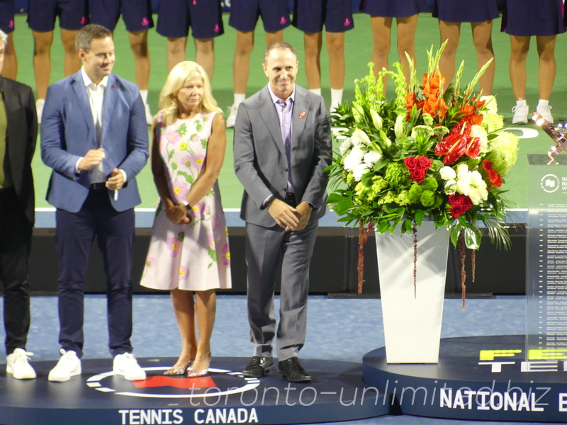 Chief Executive Officer of Tennis Canada Gavin Ziv Toronto Doubles Final August 12, 2024