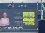 Amanda Anisimova (USA) Personal Info