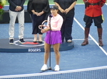 National Bank Open Toronto Singles Final August 12, 2024 - Victorious Jessica Pegula speaking