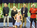 National Bank Open Toronto Doubles Final August 12, 2024 - Gabriele Dabrovsky speaking