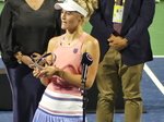 National Bank Open Toronto Doubles Final August 12, 2024 - Gabriele Dabrovsky speaking